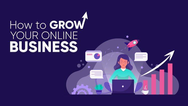 How can I promote my business online and grow?