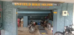 Enfield Bike House Cover