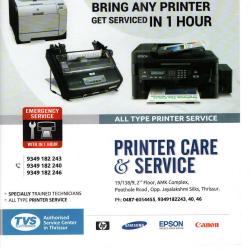 Printer Care & Services Cover